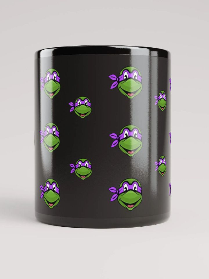 Team Donnie Black Glossy Mug product image (2)