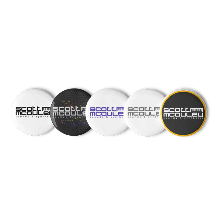 Scott McAuley Sounds "Frequency" Pin Collection product image (3)