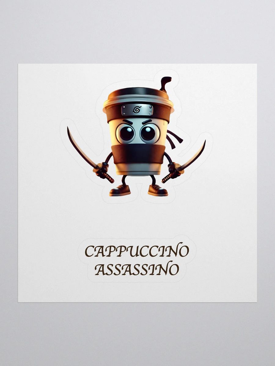 CAPPUCCINO ASSASSINO - STICKER product image (1)