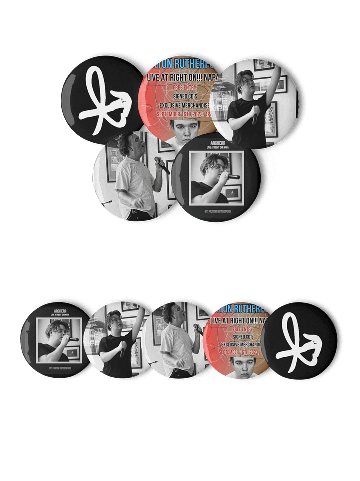 Paxton's Live Performance Pins product image (1)