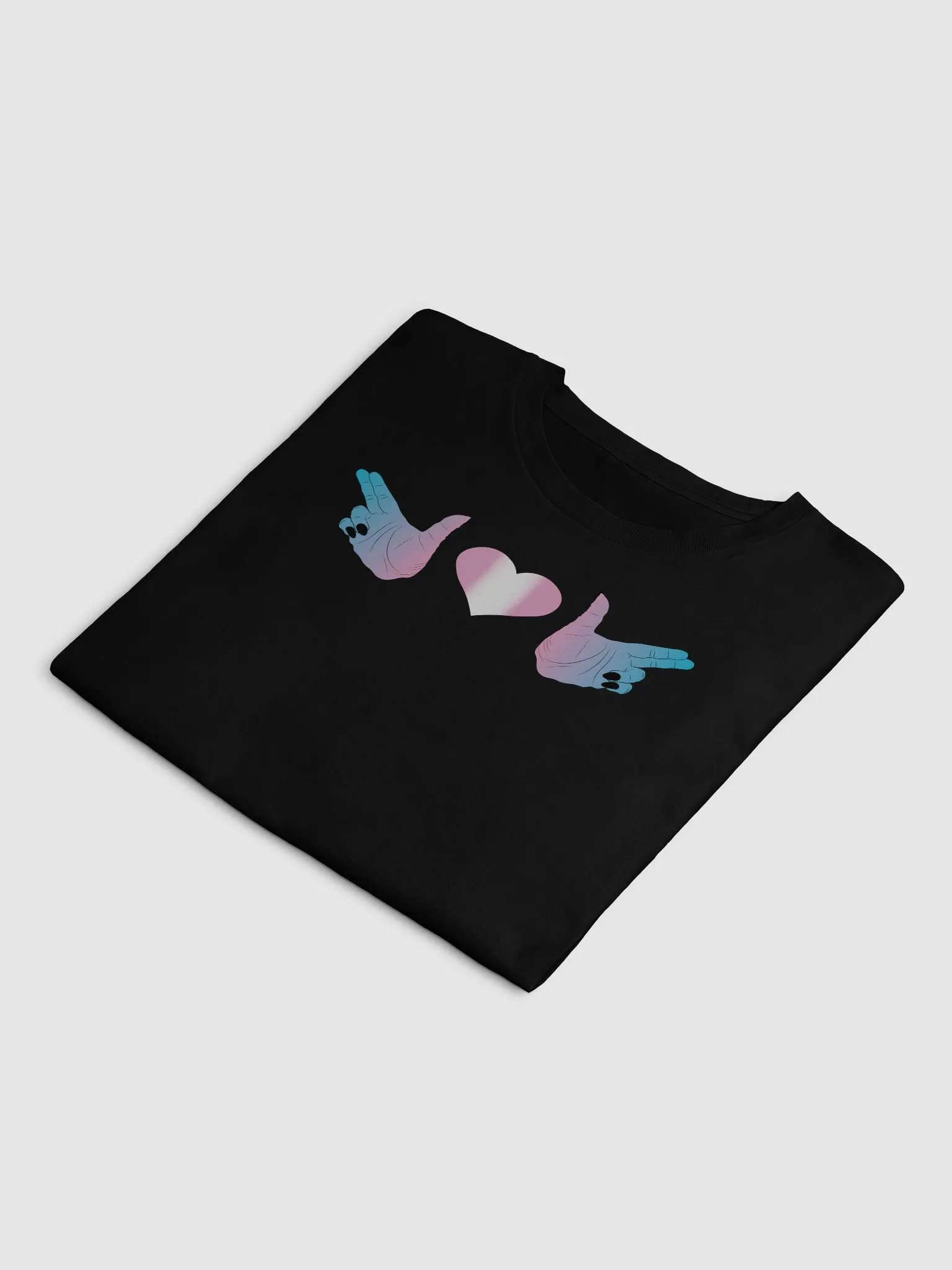 Finger Guns (trans flag) Crop Top product image (31)
