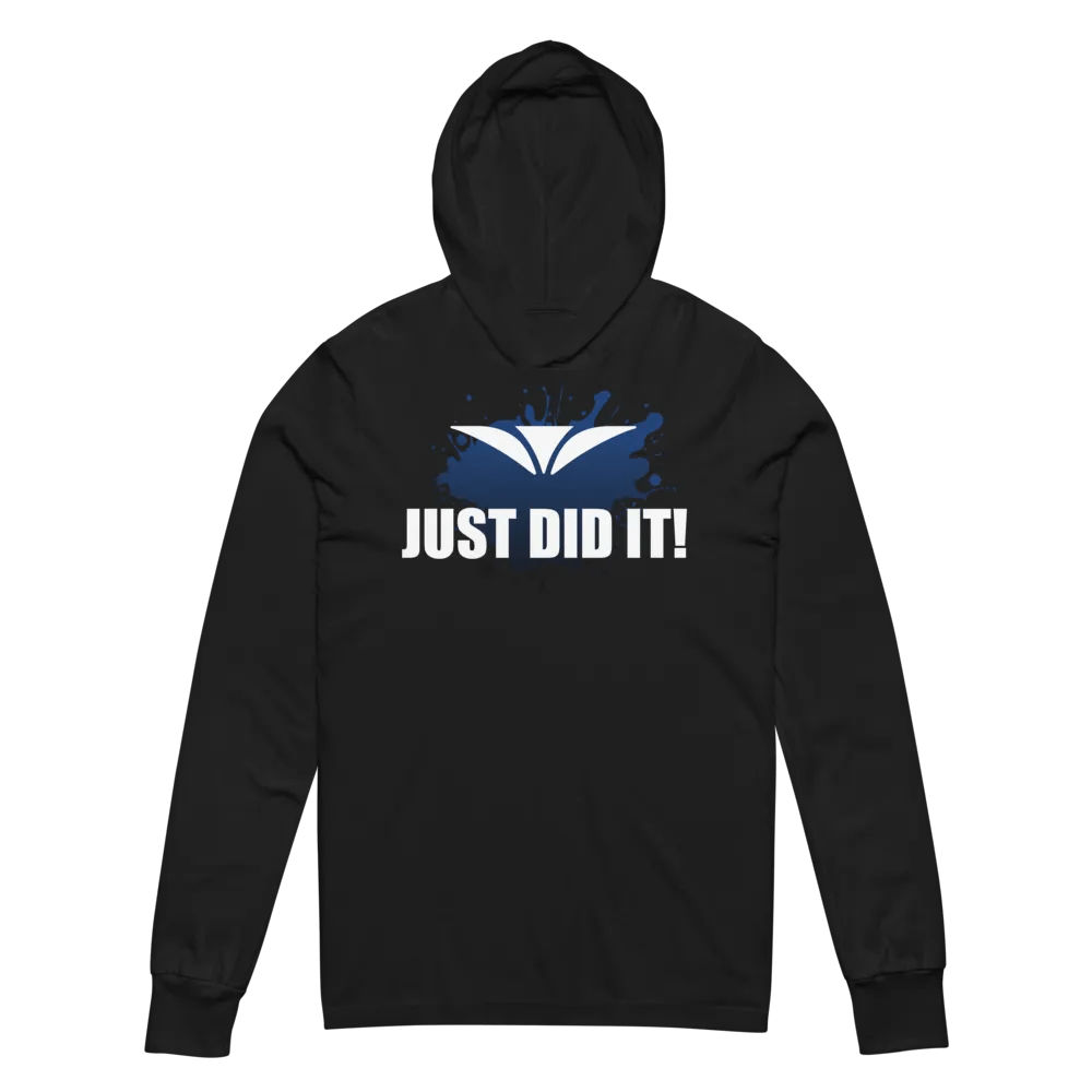 JUST DID IT Hooded Long Sleeve Tee product image (6)