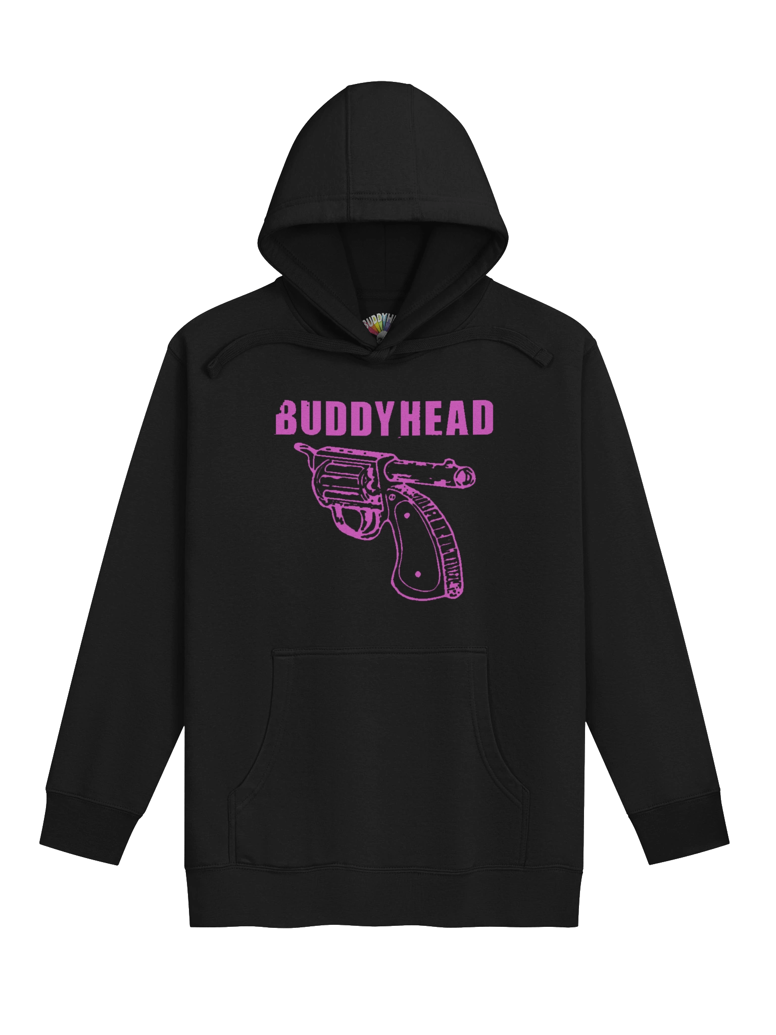 Pink Gun logo hoodie product image (5)
