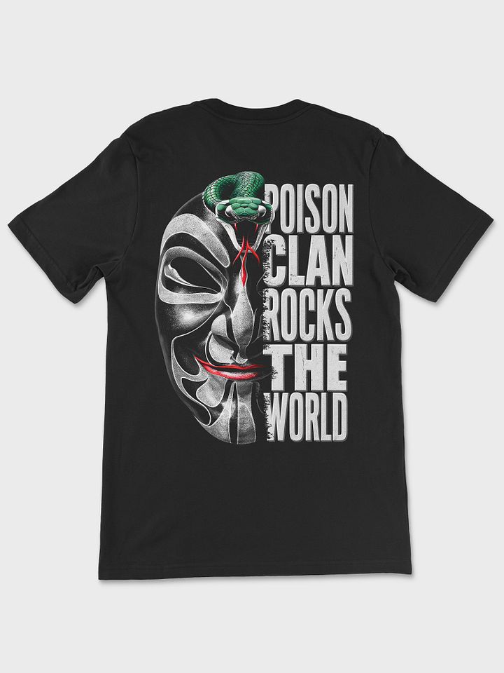 🏷️ Poison Clan Snake Style – Back Print Martial Arts Tee product image (1)