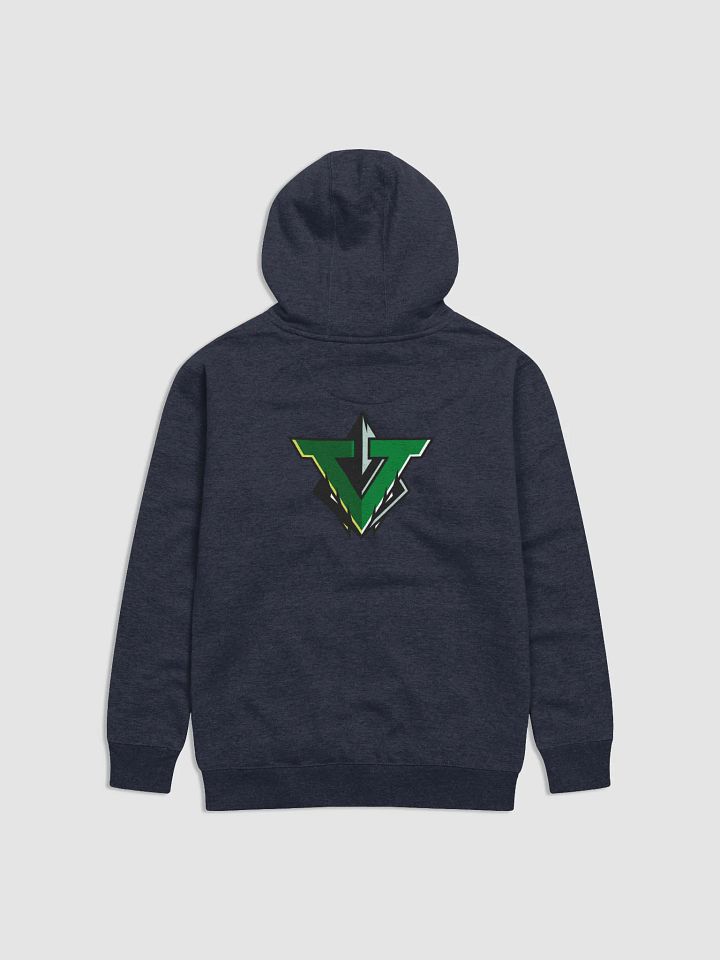 Meta Hoodie, V logo Green product image (16)