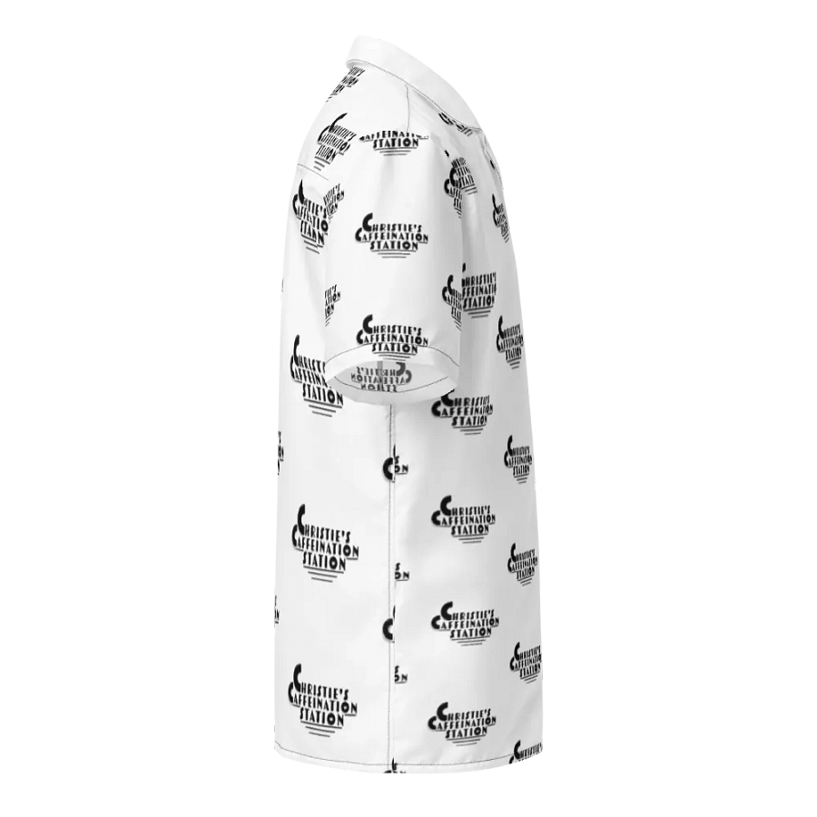 Black Text Logo Hawaiian Shirt - Unique Pattern Design product image (10)