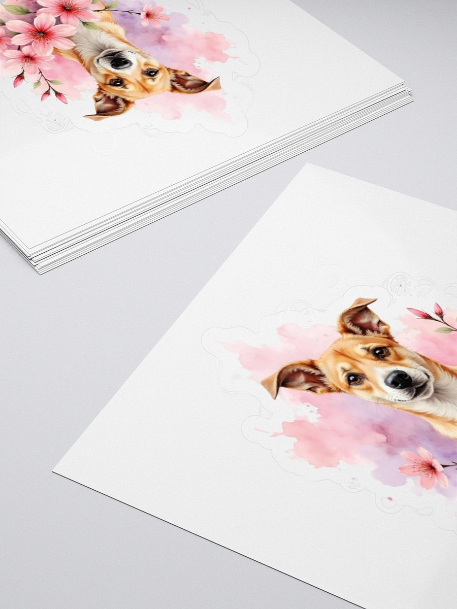 Potcake Floral Sticker product image (4)