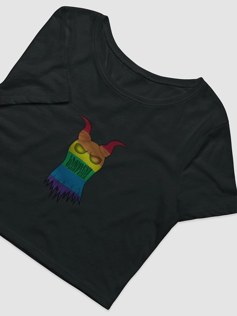 Ghosty Boii Pride Cropped Shirt product image (2)