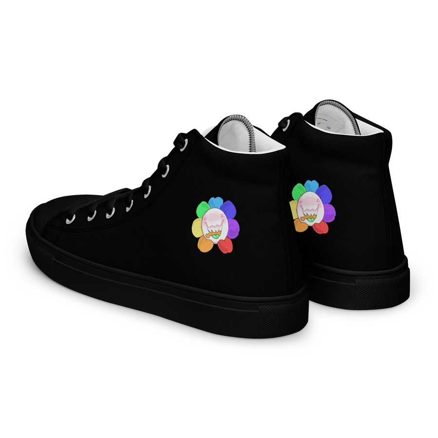 Black Flower Sneakers product image (4)