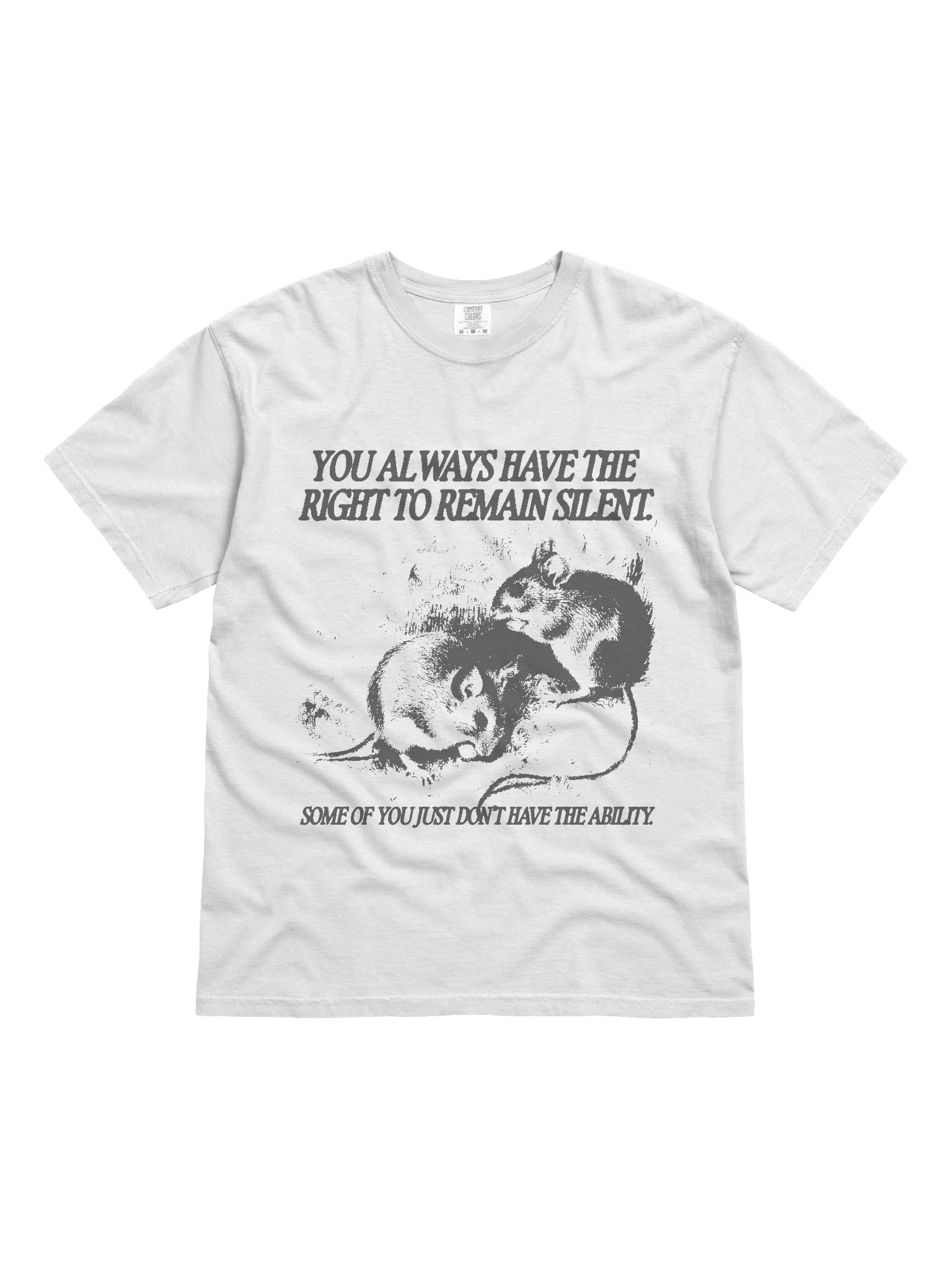 Remain Silent Tee product image (1)