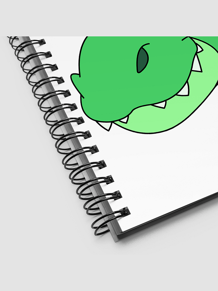 Happy Green Dragon Spiral Notebook product image (2)