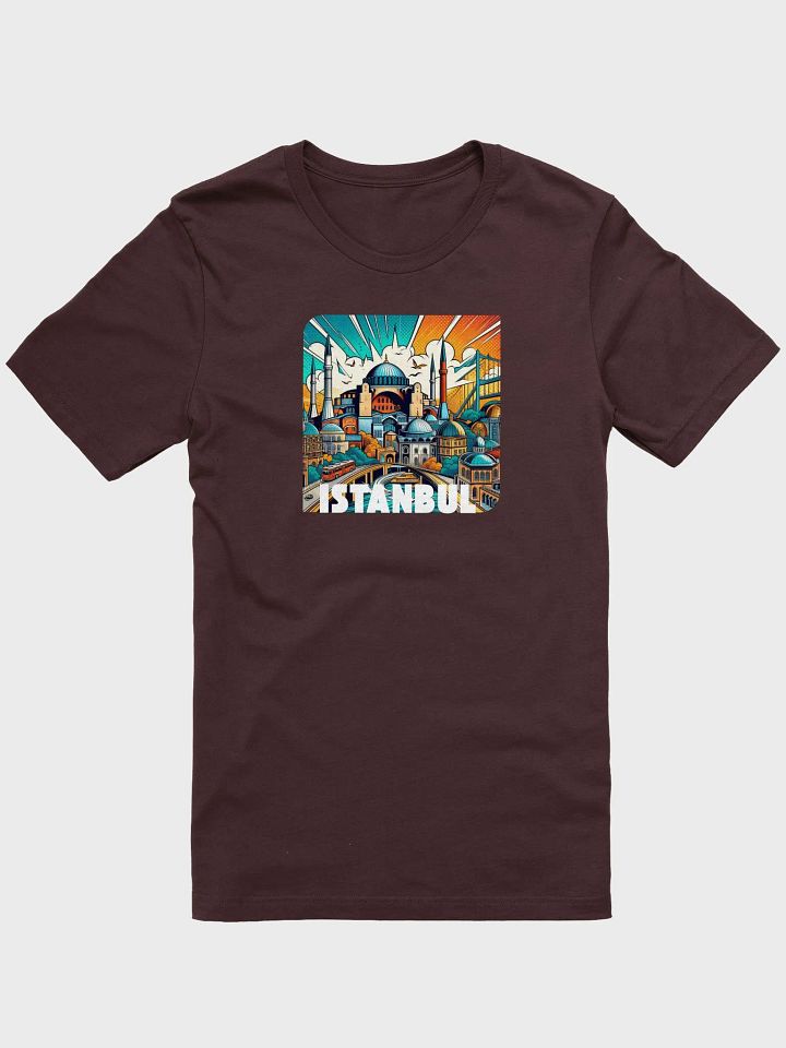 Vibrant Istanbul Skyline T-Shirt product image (1)