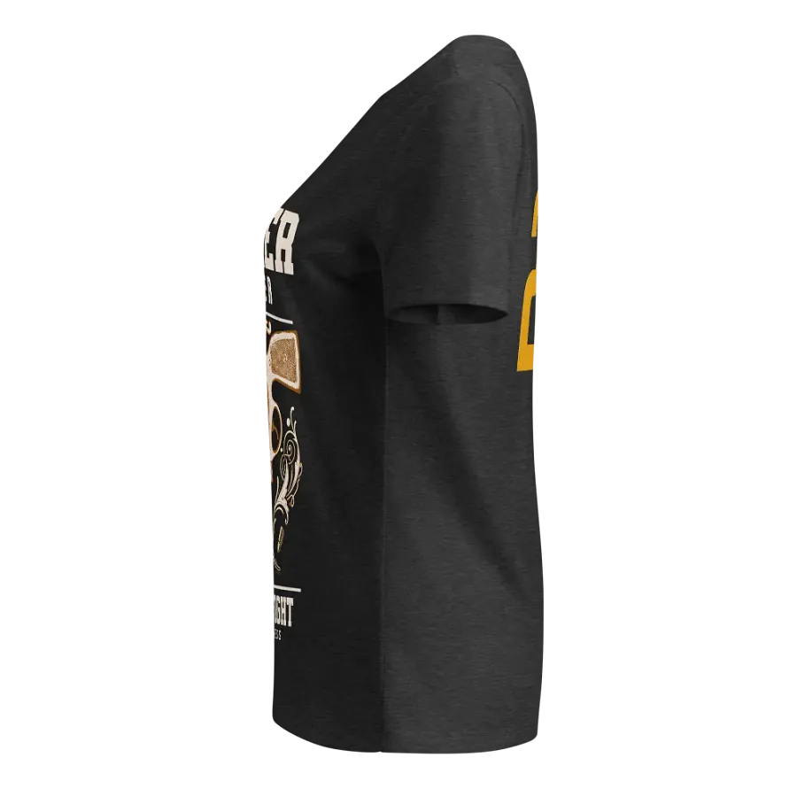 MF in a Gun Fight Women's V-Neck product image (23)