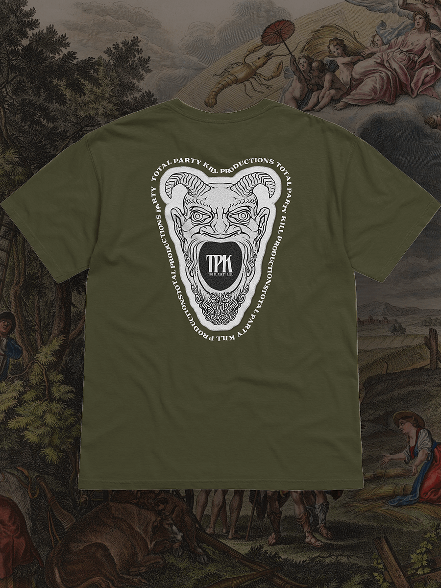 SHIRT OF HORROR (sage green) product image (1)