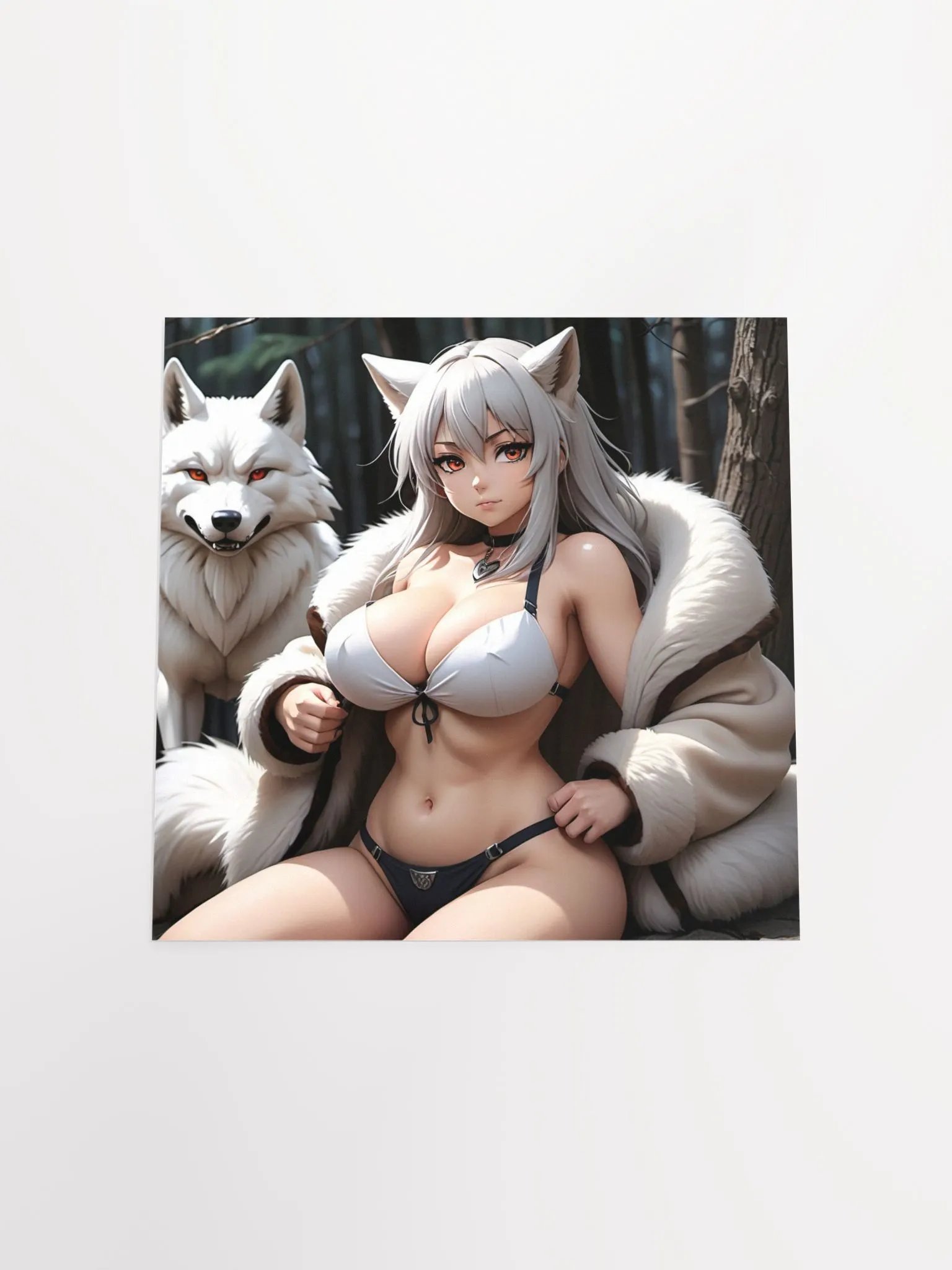 Wolf Vibrant Matte Poster Prints product image (19)