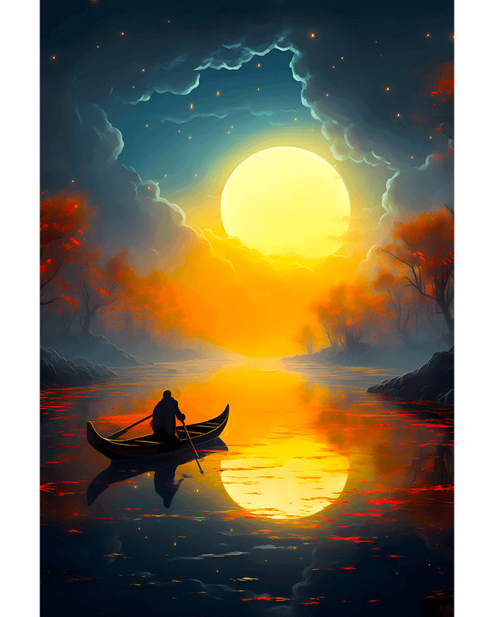 Night Sky Fishing Poster product image (1)