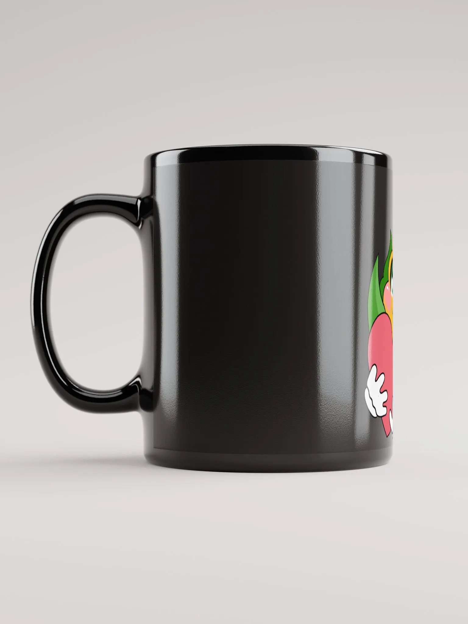 Taza Color Negra ( ChocloVheart ) product image (6)