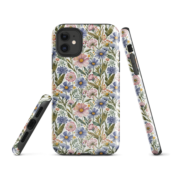 Floral Paradise Tough iPhone® Case product image (1)