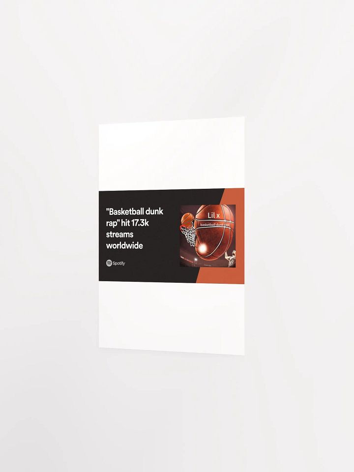 basketball dunk rap poster product image (2)