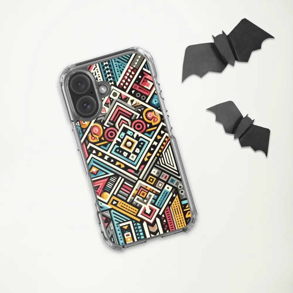 Geometric Fusion iPhone® Case product image (382)
