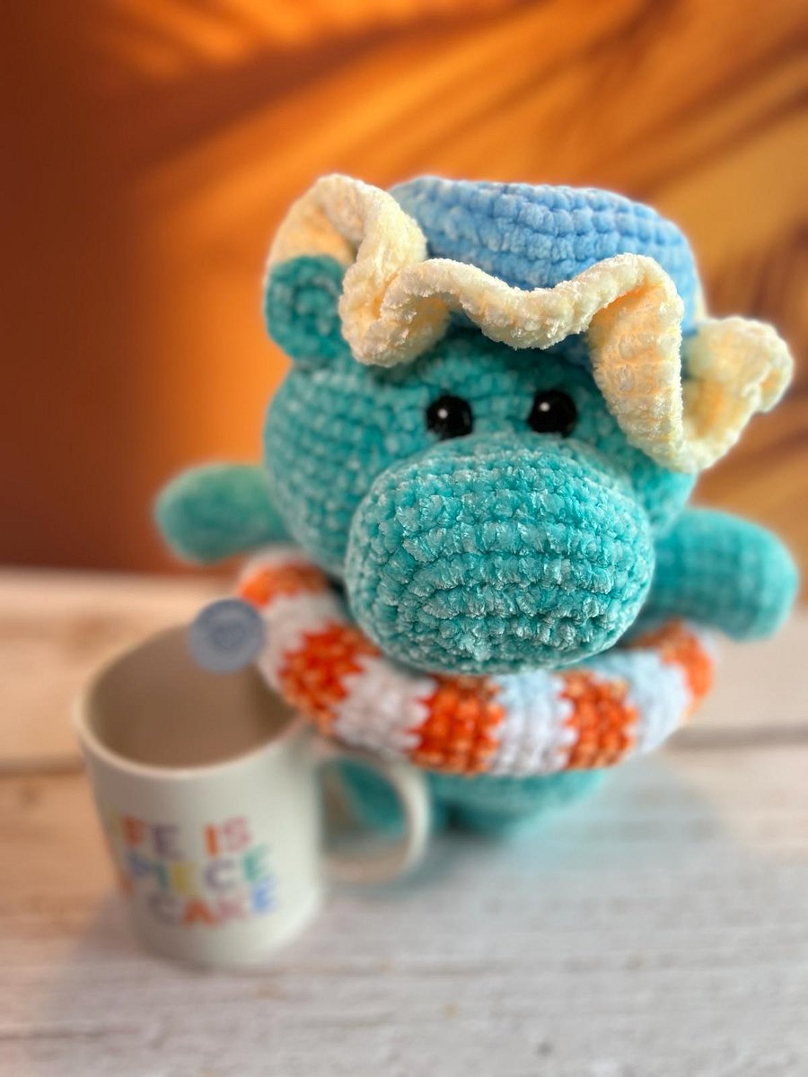 Pepita (hippo amigurumi) product image (3)