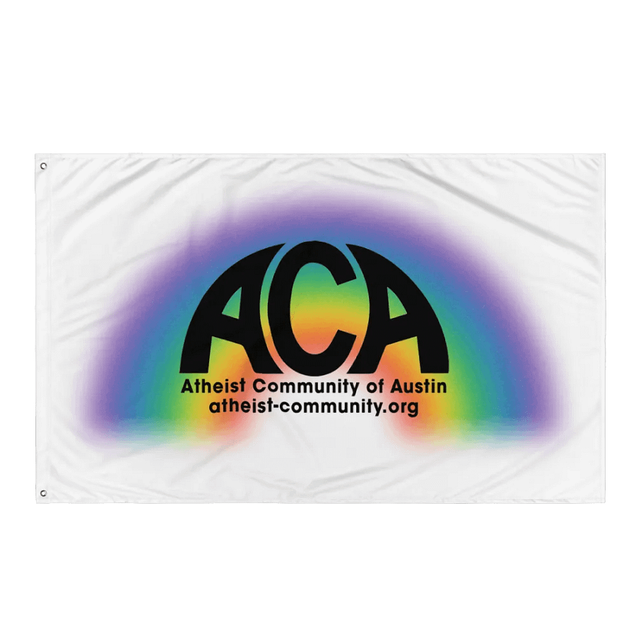 The Atheist Community of Austin Flag product image (3)