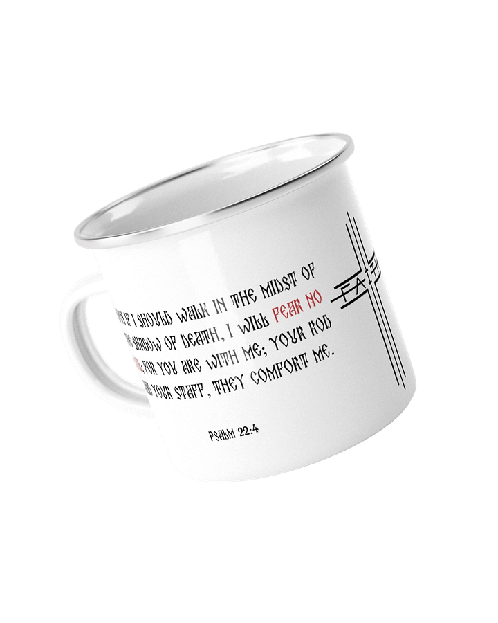 Divine Cross Enamel Mug product image (1)