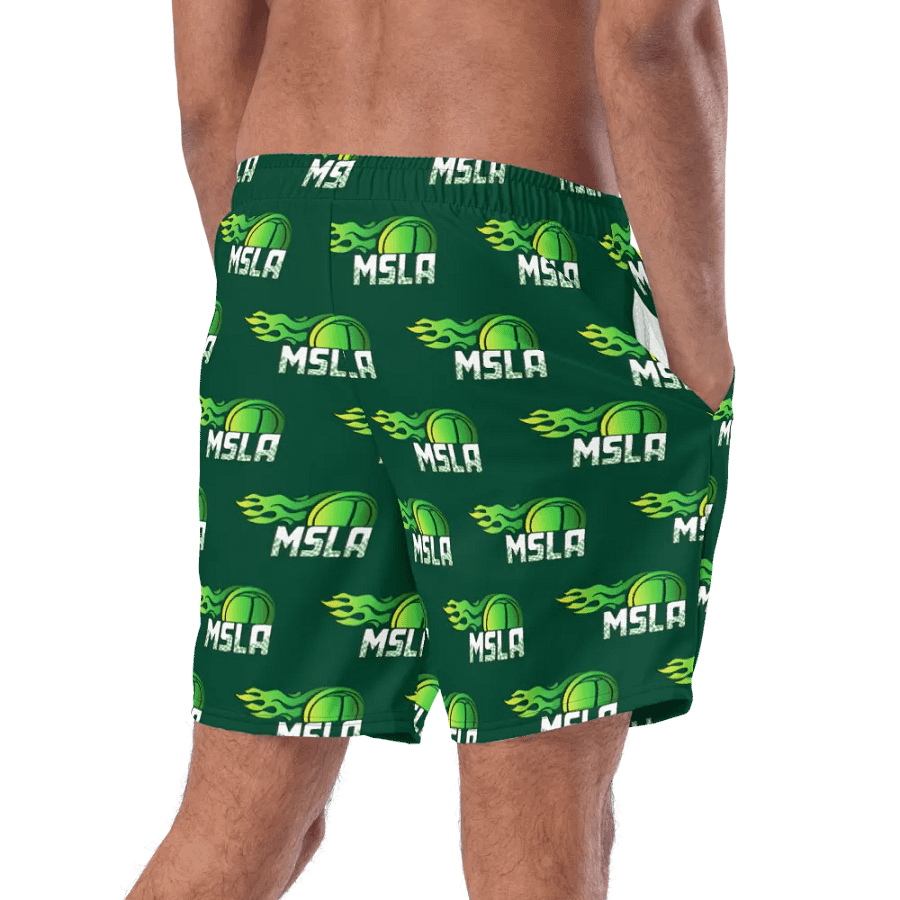 MSLA Green Swim Trunks product image (4)
