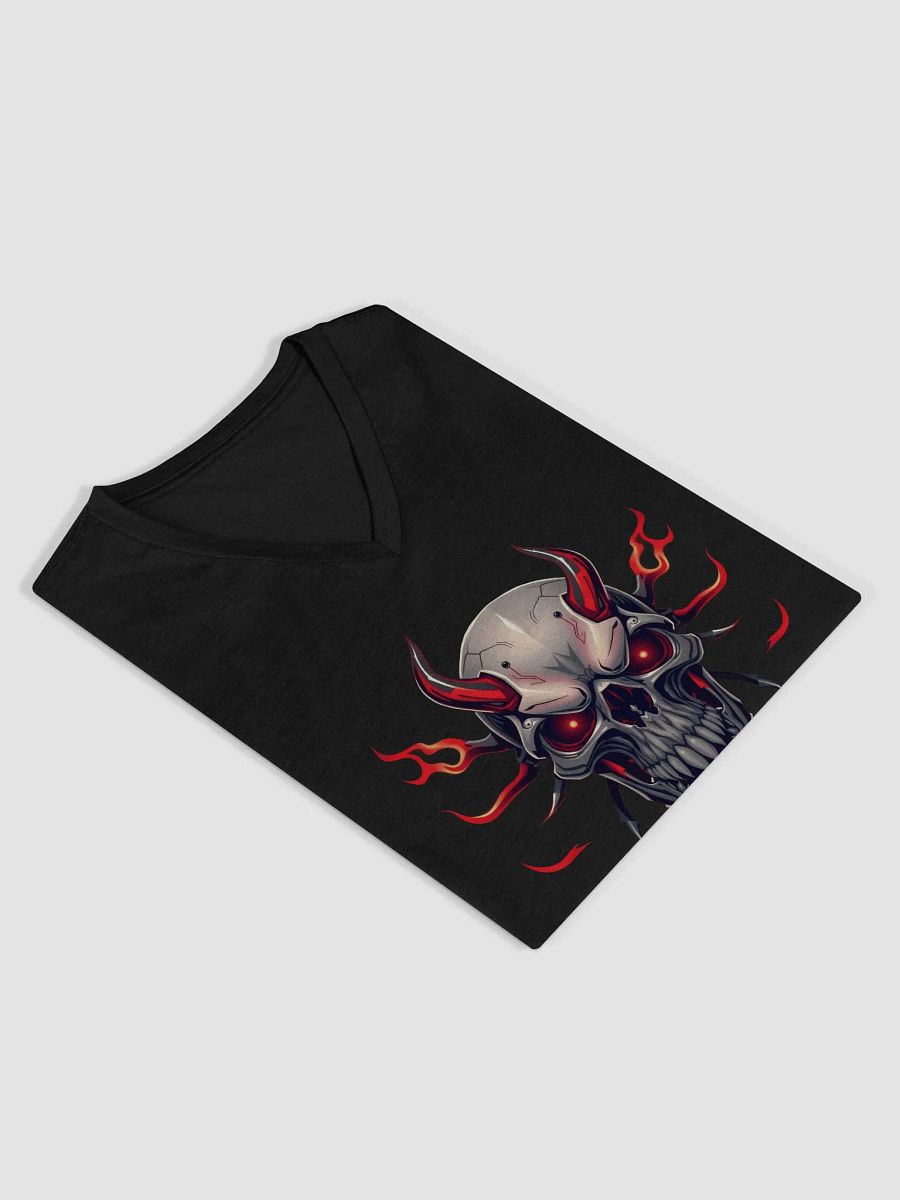 Cybernetic Skull V-Neck Tee Bella+Canvas (Women's) product image (4)