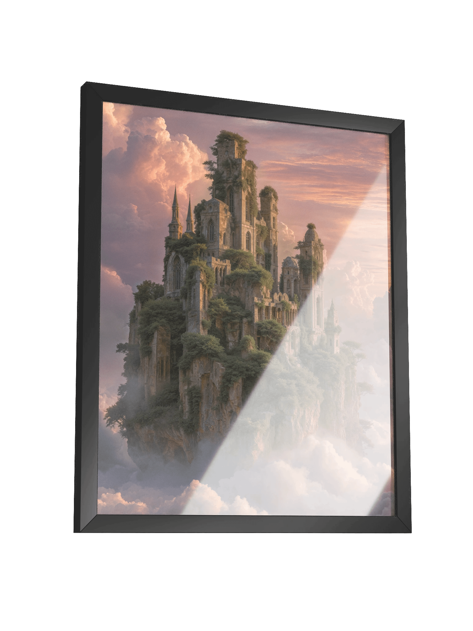 Skyward Bastion – Framed Poster product image (5)