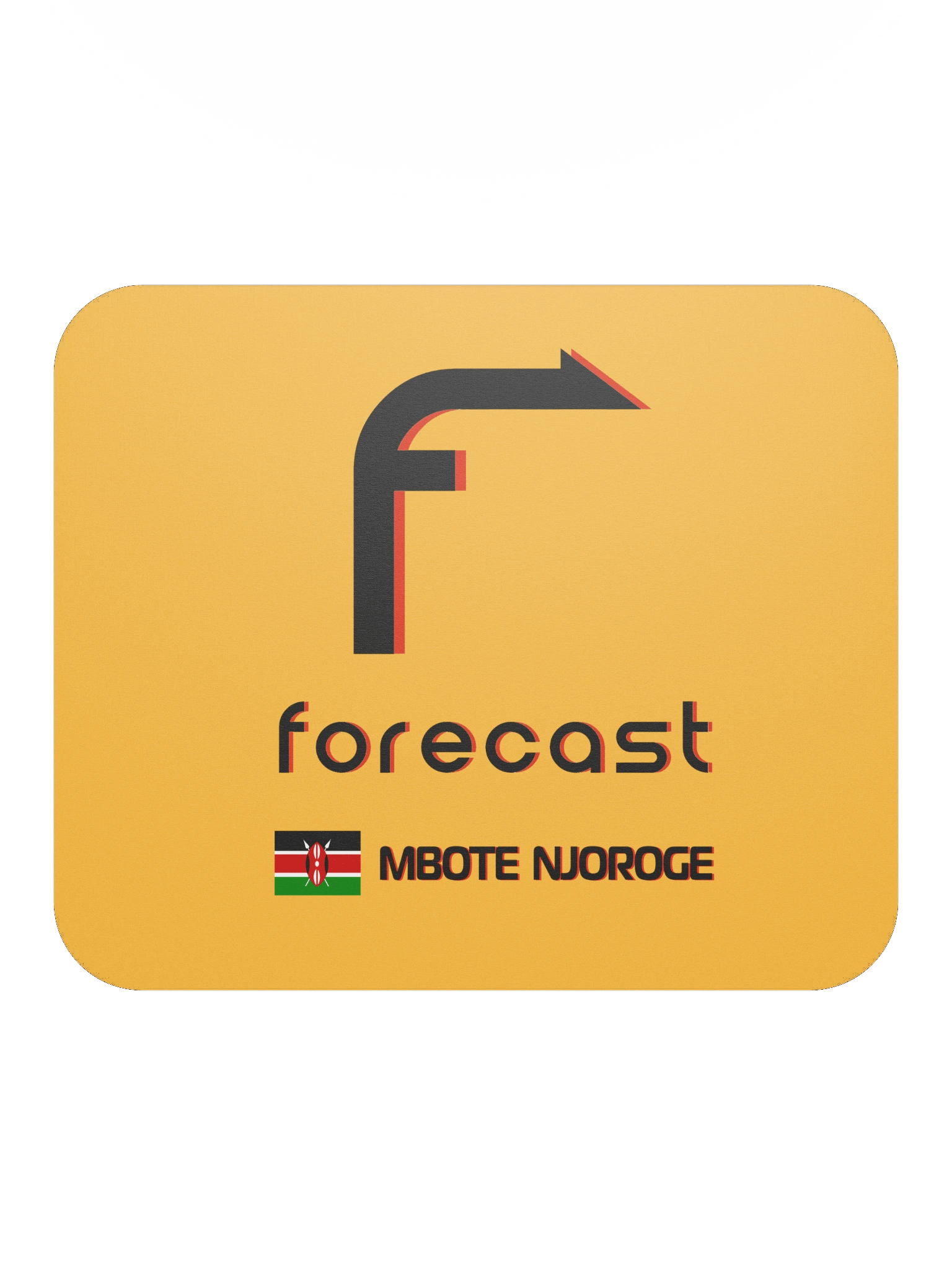 Mbote - Forecast Mousepad product image (3)