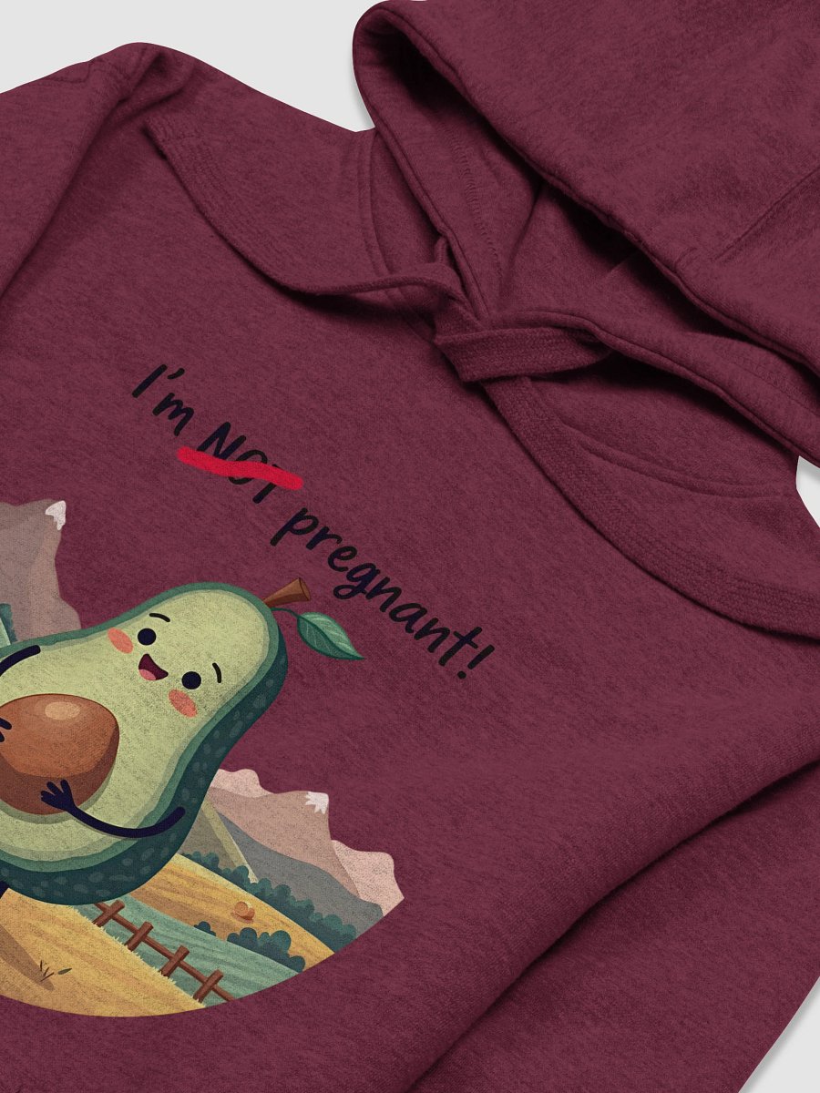 Avocado Bump Hoodie – “I’m Pregnant” with Guac-Level Sass - Hoodie product image (17)