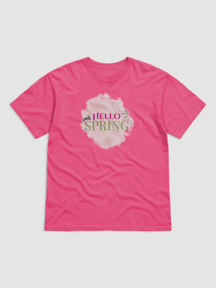 Hello Spring Rabbit T-Shirt product image (1)