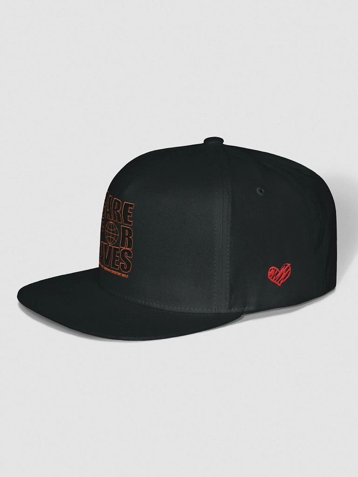 Care 4 Lives Flat Snapback Cap product image (10)