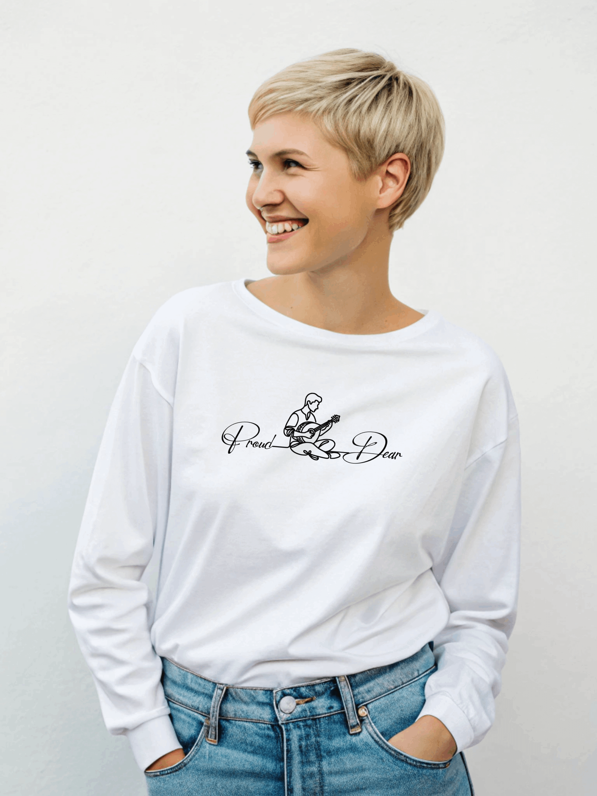Singer Songwriter From Kazakhstan Gildan Long Sleeve T-Shirt product image (14)