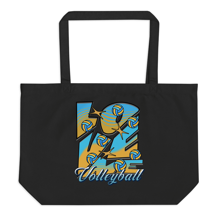 Love Me Volleyball Organic Cotton Tote product image (1)