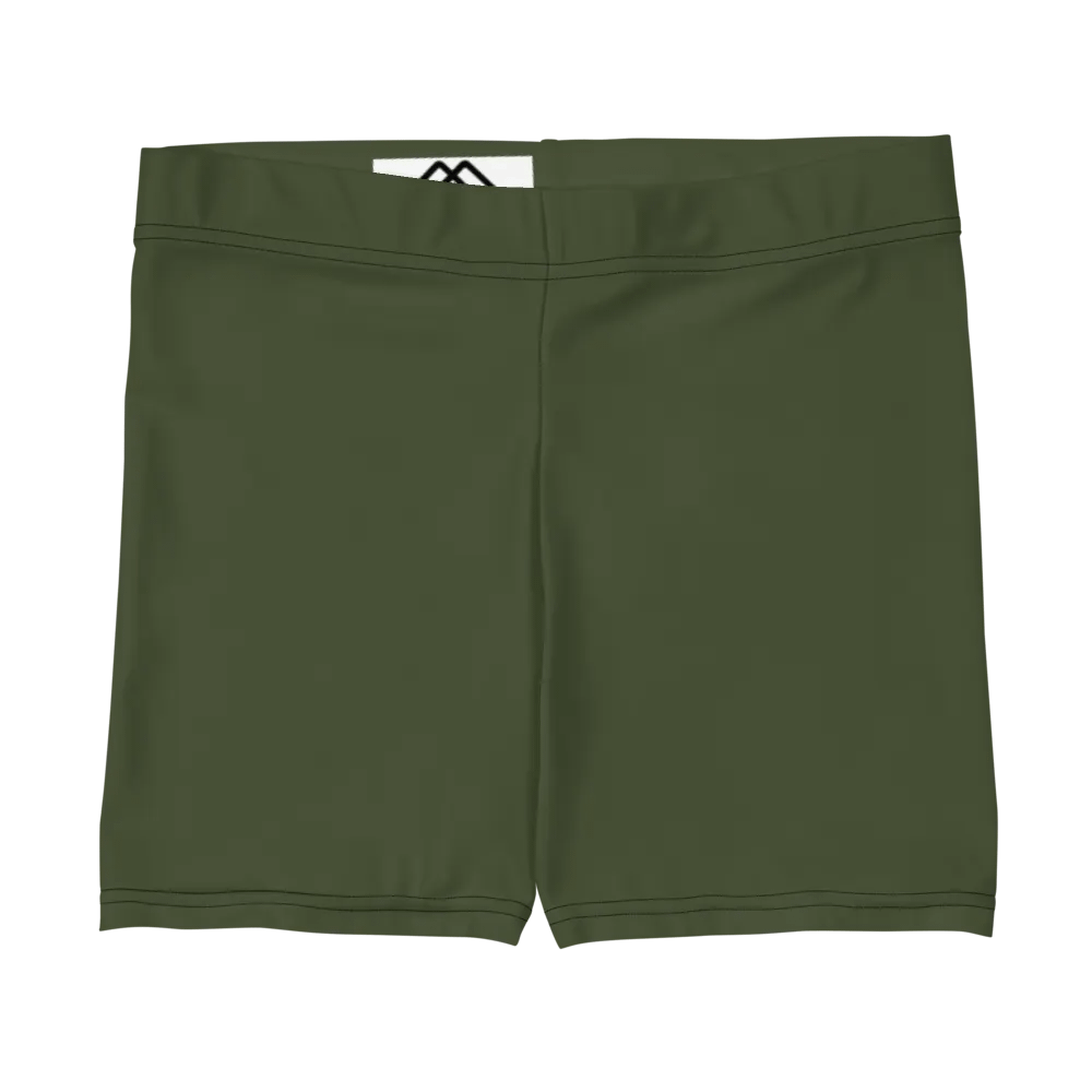 Olive Tight Shorts product image (5)