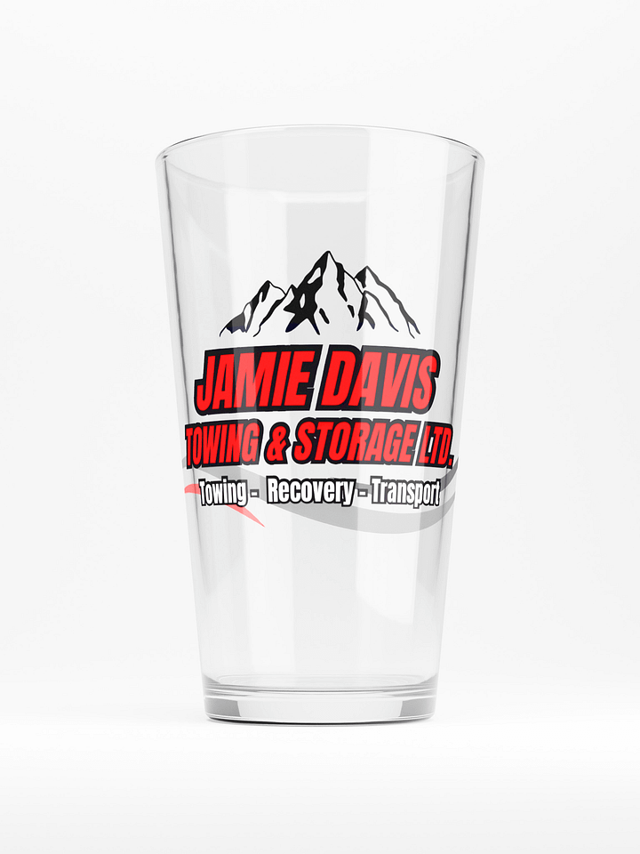 Jamie Davis Towing Shaker Pint Glass product image (1)