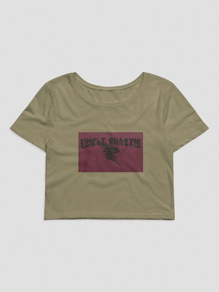 Simply Chaotic Crop Tee product image (1)
