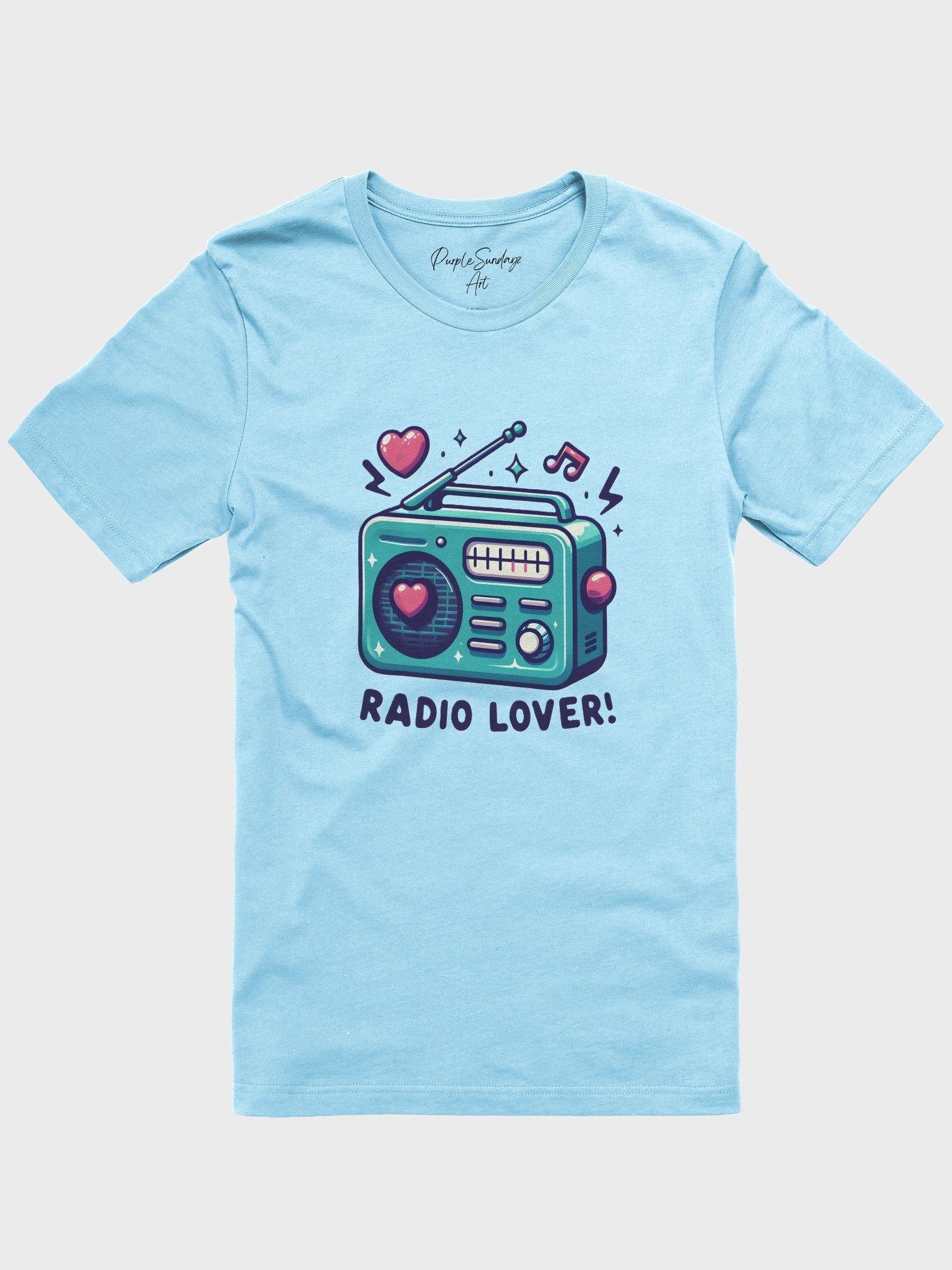 Radio Lover Soft Cotton Tee product image (1)