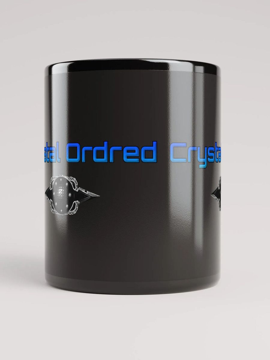 Crystal Ordred Glossy Black Mug product image (10)