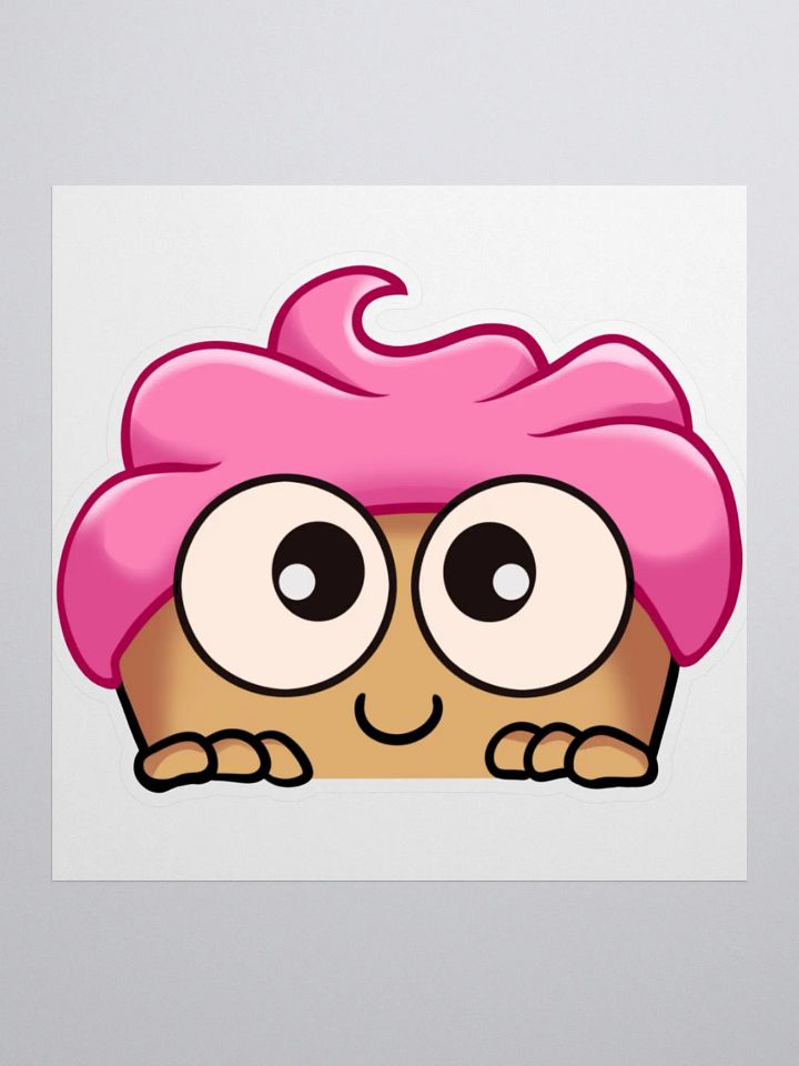Cuppy Lurk Sticker 3x3 product image (1)