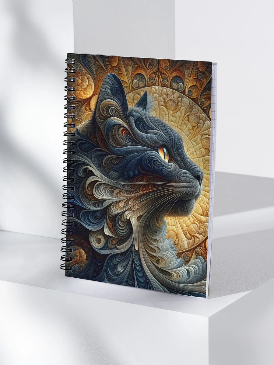 Whimsical Cat Dreams Spiral Notebook product image (4)