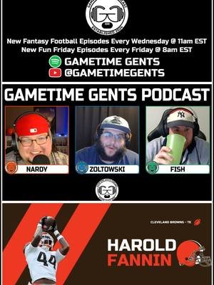 Zolt's Start of the Week for Week 7 - Harold Fannin Jr! #FantasyFootball #FantasyFootballAdvice #Football #SmallCreator #Podcast #Gaming #FYP #ClevelandBrowns #HaroldFanninjr #DavidNjoku #DillonGabriel
