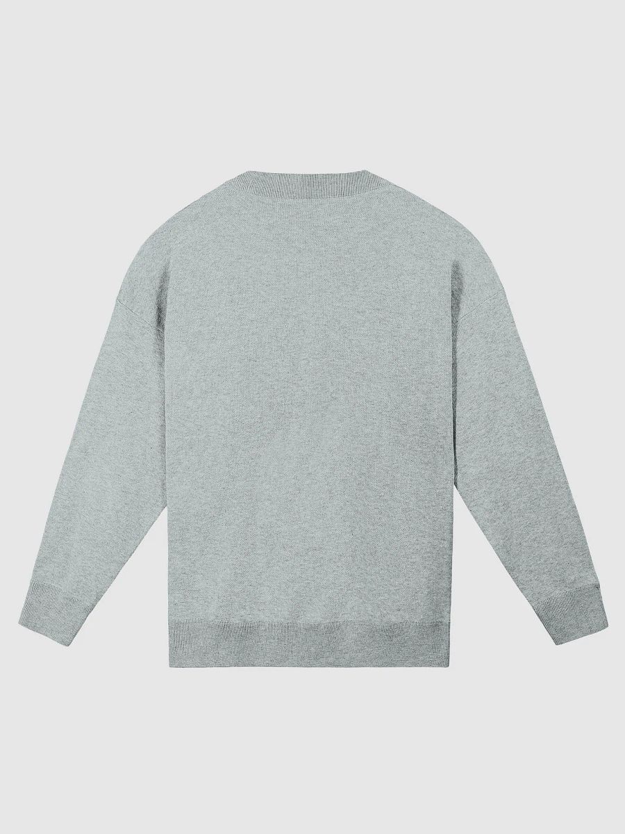 admittedly difficult (duotone blue) knitwear relaxed crewneck product image (9)