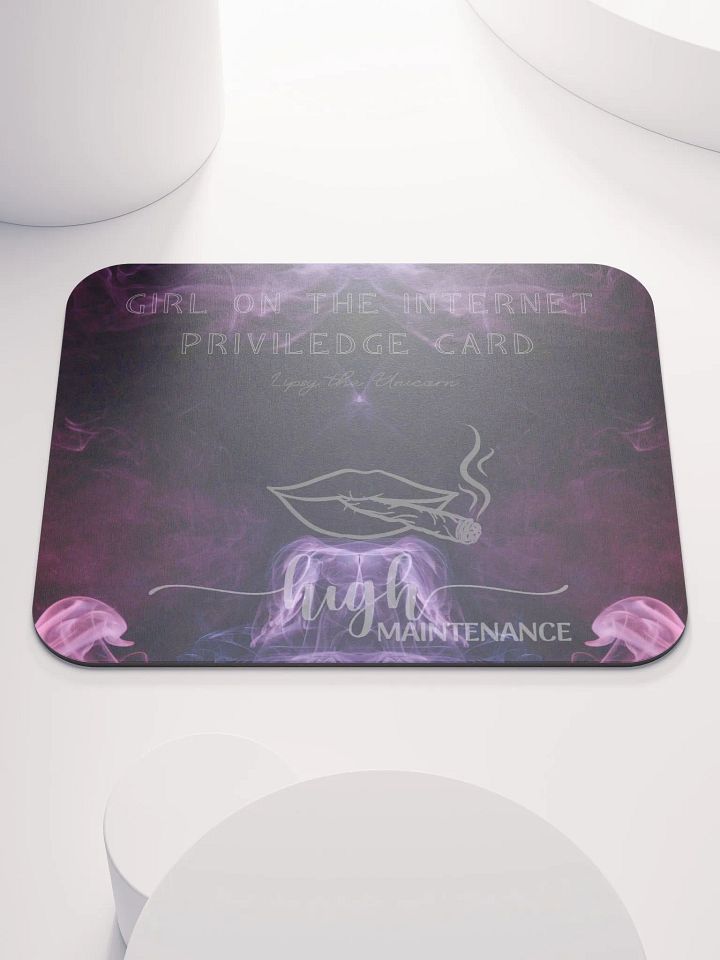 GIRL ON THE INTERNET MOUSE PAD product image (1)