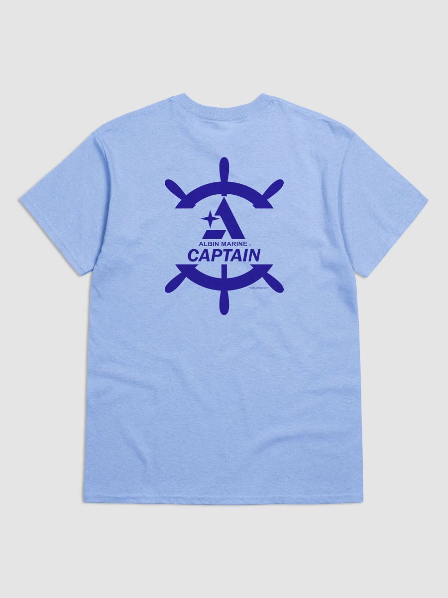 Albin Captain - T-Shirt - Light Shirt w/Blue Logo product image (4)