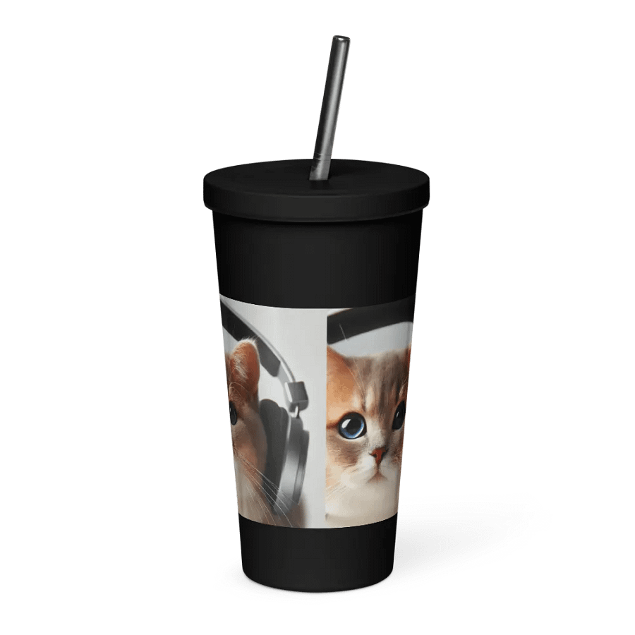 Cat Beats Insulated Tumbler product image (3)