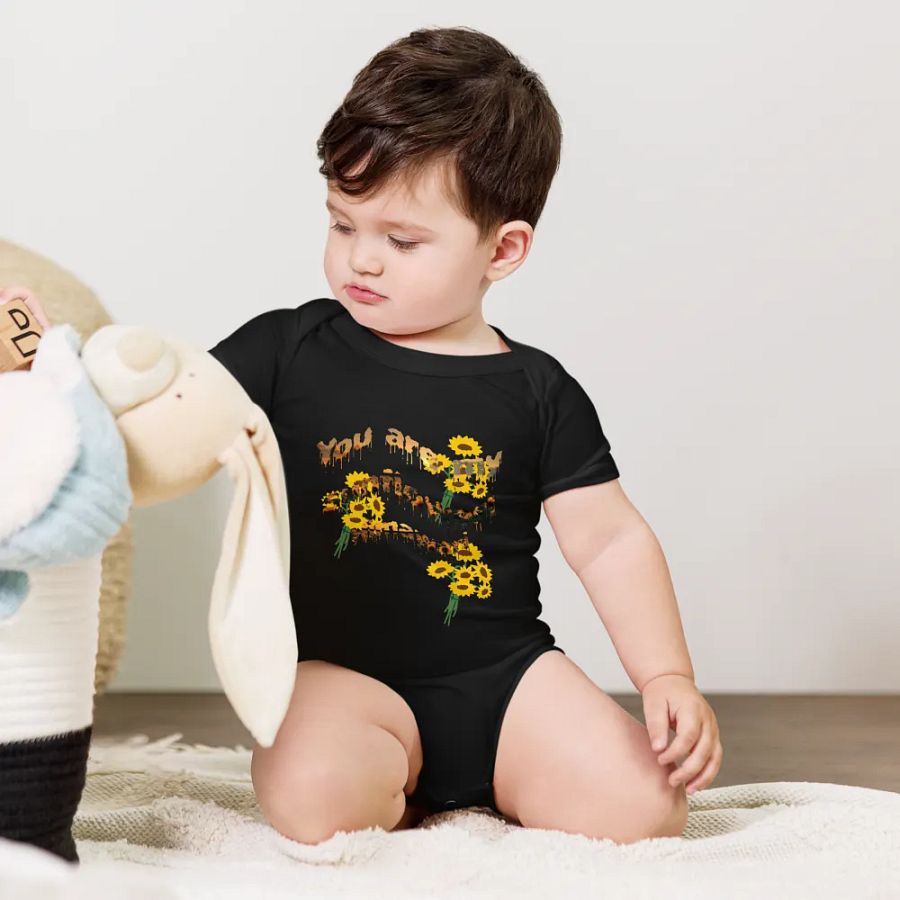 Sunflower Serenade Baby Onesie product image (5)