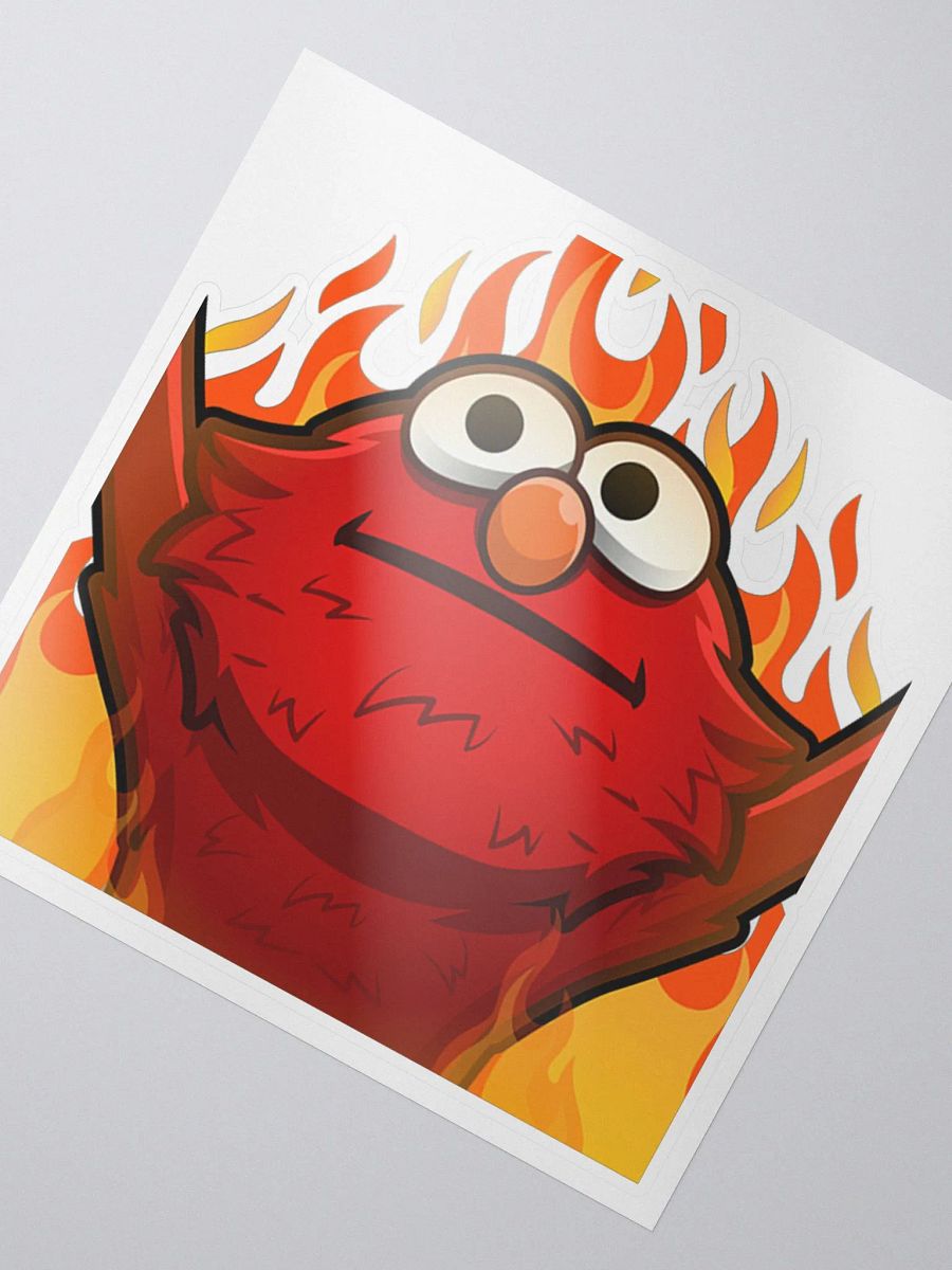 Elmo Fire Sticker product image (2)